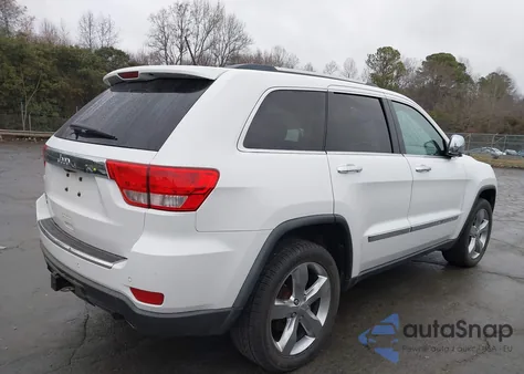2013 Jeep Grand Cherokee Overland из США, поврежденный, VIN 1C4RJFCGXDC536801